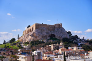 Acropolis from Plaka